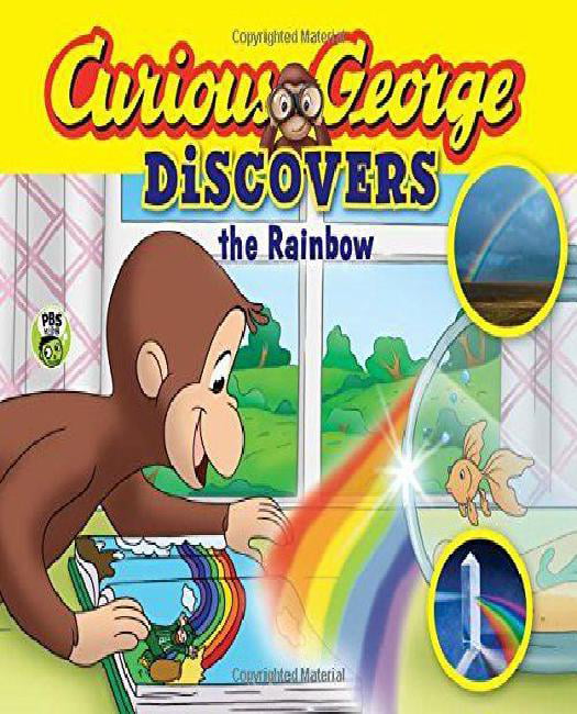 Science Storybook Curious George Discovers the Rainbow 