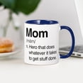 thumbnail image 3 of CafePress - Mom Hero Mug - 11 oz Ceramic Mug - Novelty Coffee Tea Cup, 3 of 4