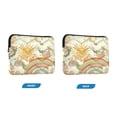 thumbnail image 7 of FORMRS 15"-15.6" Laptop Sleeve Protective Case Soft Carrying Quilted Computer Bag Cover, Beige Clouds, 7 of 7