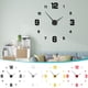 thumbnail image 1 of Fiudx Reloj de Pared Grande con Espejo Acrílico, Juego de Pegatinas Diy, Decoración Moderna para El Hogar, Movimiento de Cuarzo Silencioso, Fácil Instalación, Ideal para Sala de Estar, Oficina, Tiend, 1 of 7