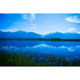 thumbnail image 3 of Berzel, Erin 24x17 Black Modern Framed Museum Art Print Titled - Mission Mountains I, 3 of 5