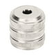 thumbnail image 5 of 3 tapas de válvula de trompeta de metal plateado con tornillo de pistón para repuesto de trompeta, accesorios para instrumentos musicales, tapa de válvula inferior de trompeta., 5 of 14