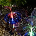 thumbnail image 5 of LED Solar Fiber Optic Tree Light, Color Changing, IP65 Waterproof, Outdoor Waterproof Decorative Landscape Light with Star Topper for Garden, Courtyard, 2-Layer Jellyfish, 5 of 8