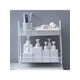 thumbnail image 2 of 1 Set/2 Layers Household Bathroom Stainless Iron Storage Shelves,Easy Installation,Also Suitable For Dictionary And Spices Organizer Rack, 2 of 4