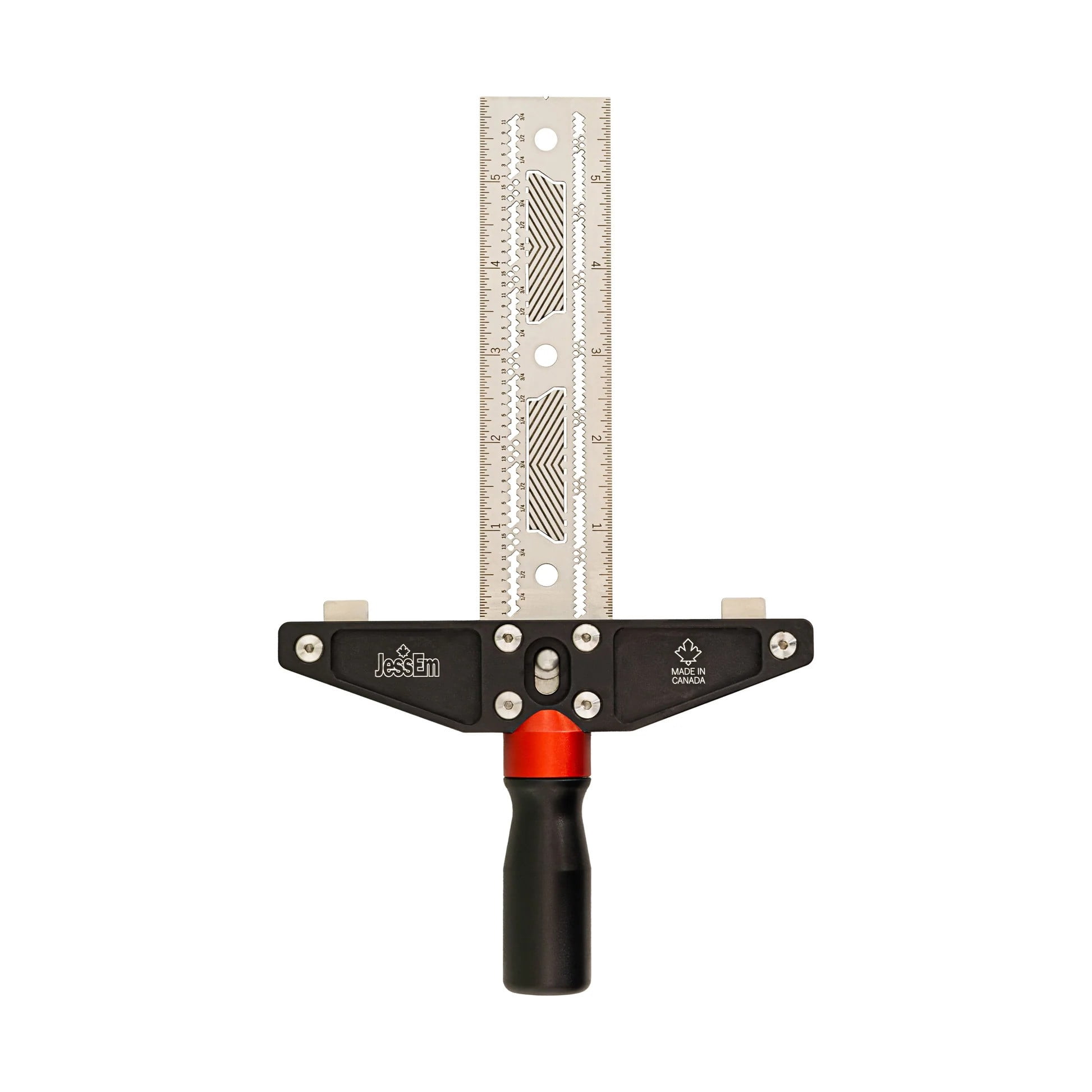 JessEm 07423 Claymore 24" Sword T-Square Stainless Steel Imperial and Metric Ruler