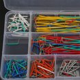 thumbnail image 3 of 560 Unids Pre-Formado Sin Soldadura Breadboard Multicolor Cable de Puente Kit de Alambre 2~125mm Cables de Longitudes Surtidas AMONSEE NO, 3 of 6