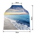 thumbnail image 2 of PKQWTM Sunset On The Sea Nursing Cover Baby Breastfeeding Infant Feeding Cover Baby Car Seat Cover, 2 of 2