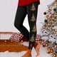 thumbnail image 1 of MKLEKYY Leggings deportivos para mujer, mallas huecas informales con estampado navideño para mujer, mallas deportivas para fitness, pantalones de yoga 1948, 1 of 3