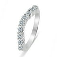 thumbnail image 2 of 1/2ctw Bracelet de Mariage en Chevron Diamant en Or Blanc 10k, 2 of 2