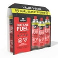 thumbnail image 5 of Olympia 8 oz Butane Gas Cartridges – Dual Safety System: Automatic Blocking Valve + Triple Seam Rim for Portable Stoves and Heaters -  3 pack, 5 of 8