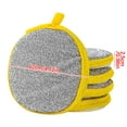 thumbnail image 3 of WRKEKC Sponges Double-Sided Sponge Scrub Bowl Brush Pot Kitchen Cleaning Cloth Household Non-Stick Oil Degreasing Dish Cloth Wipe Ye, 3 of 3