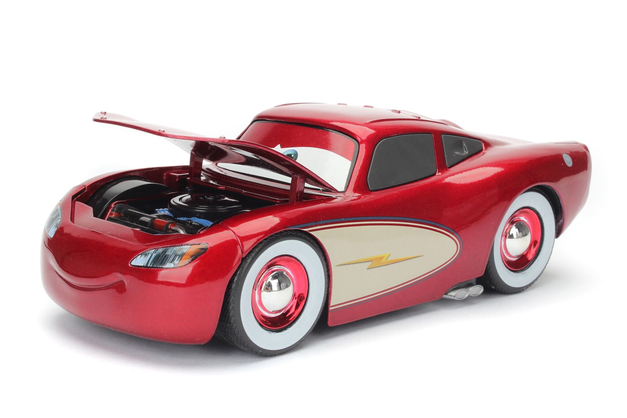 カーズ マテル D100 CRUSIN' LIGHTNING McQUEEN 1 Disney Cars: Cruising Lightning McQueen 1/24 Scale - Walmart.com