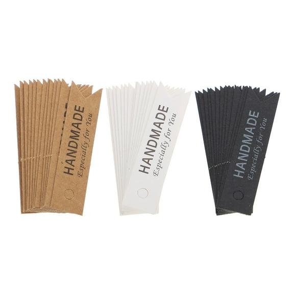 ADDHAT Kraft Paper Tags for Candles 45Set