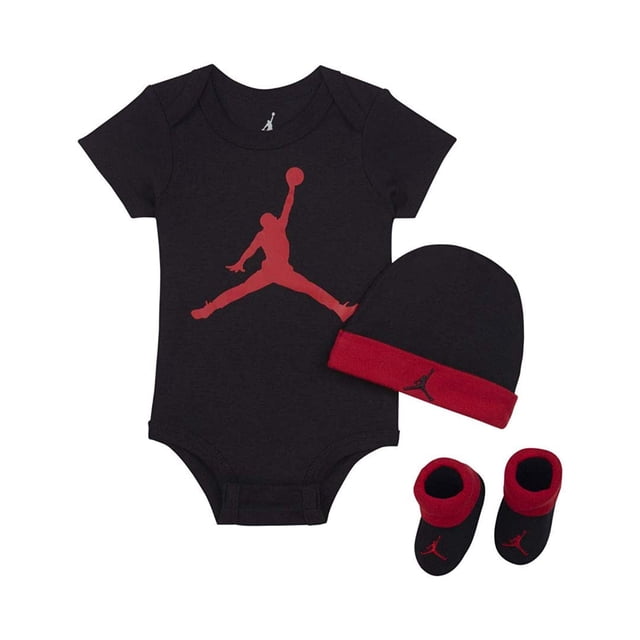 Set de ropa Nike Jordan Jumpman de 3 piezas para bebés de 0 a 6 meses