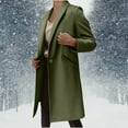 thumbnail image 2 of Women's Long Blazer Jackets Open Front Cardigan Outerwears Solid Color Versatile Blazers Casual Lightweight Suits, 2 of 6