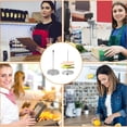 thumbnail image 4 of Fall Decor Kitchen Desk Receipt Holder Check Spindle Restaurant Check Spindle Holder For Receipt Desk Rod Paper Holder Stick Bill Fork For Restaurant Kitchen, 4 of 7