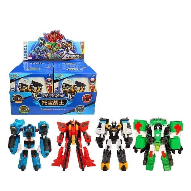 TOBOT Warrior-Robot de juguete para niños, juguete de dibujos animados de Corea, hermano, Anime, Detective, coche transformable, Sonic Strike, Galaxy Starburst, regalo para niños, 2023 Fivean unisex
