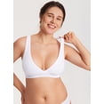 thumbnail image 5 of Women Racerback Nursing Sleep Bras for Breastfeeding Crossover Wireless Maternity Bralette Comfy, 5 of 6