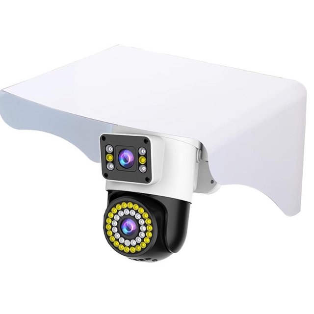 Funda protectora para cámara, resistente y a , para montar en la pared, resistente y fácil de instalar, para cámaras de seguridad L