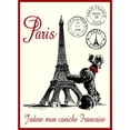 thumbnail image 3 of CafePress - Paris Poodle - 20 Oz White Ceramic Mega Mug, 3 of 5