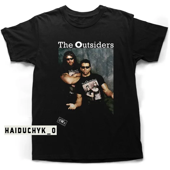 RARE The Outsiders Nwo Wrestling Shirt The Outsider Unisex Black T-shirt Size S-5XL