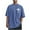 Navy, variant on Mens T-Shirt Cotton Crew Neck Short Sleeve Regular Fit T Shirt Raglan Soft Lightweight Summer Casual Tops Army Green XXXL