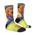 thumbnail image 3 of Lsque Scooby-Doo Printed Men's Crew Socks, Soft Durable Breathable Moisture-Wicking with Odor Control Cotton socks, 3 of 7