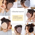 thumbnail image 6 of Men Women Casual Fluffy Soft Plush Ear Warmer Warm Earflaps Ear Muffs GREY, 6 of 8