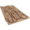 thumbnail image 6 of Ekena Millwork 49"W x 25 1/2"H x 1 1/4"D Acadia Ledge Stacked Stone, StoneWall Faux Stone Siding Panel, Wheat Field, 6 of 9