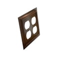 thumbnail image 2 of CKP #31194 Impressions Collection Double Duplex Wall Plate, Oil-Rubbed Bronze, 2 of 2