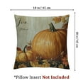 thumbnail image 4 of Acheng Pillow Covers Set of 2 Home Outdoor Decorative Halloween Pumpkins Retro Throw Pillow Cases for Sofa Cushion Couch Fall Orange Pillowcase 20x20in, 4 of 7