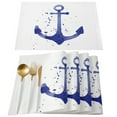 thumbnail image 7 of Anchor Watercolour Art Table Runner Home Kitchen Dining Table r Tablecloth and Placemats Wedding Table r, 7 of 7