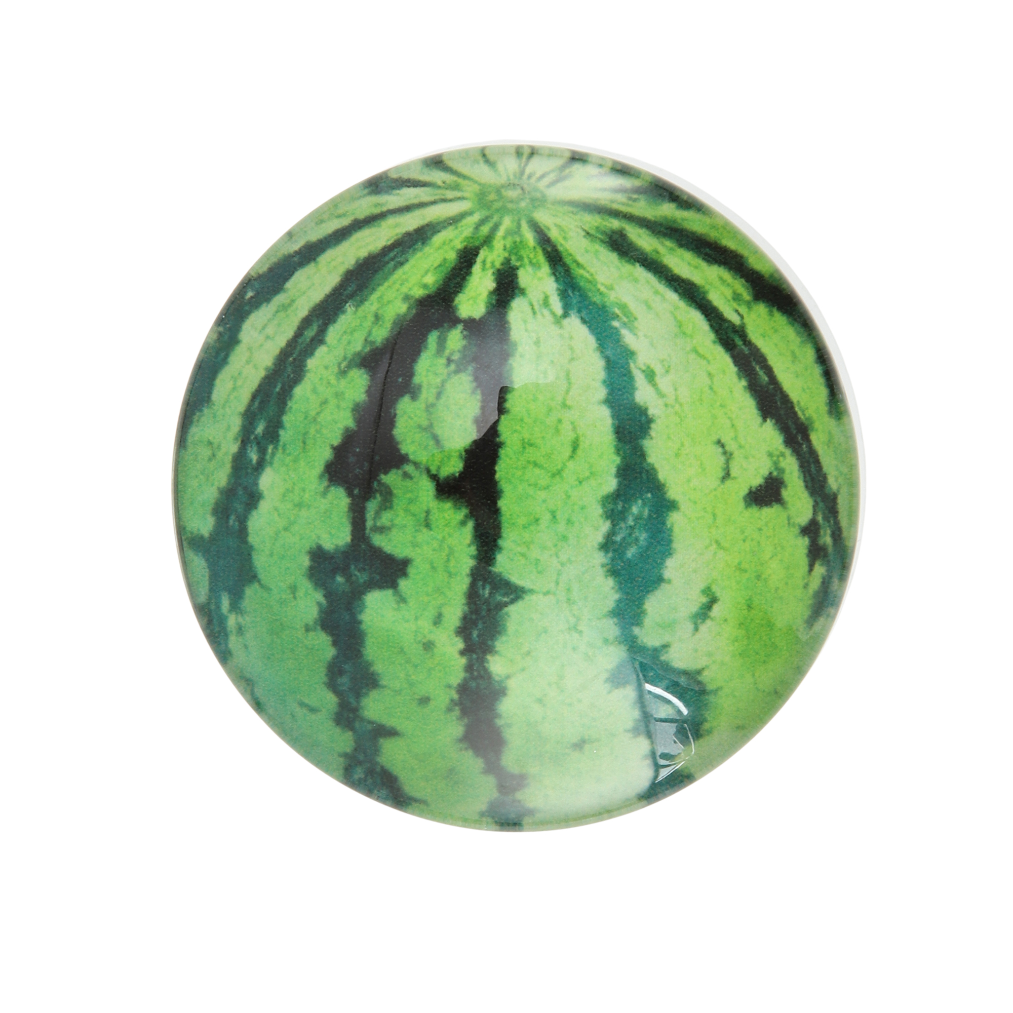 Unique Bargains Crystal Glass Phone Grip 1 Pc Green Watermelon