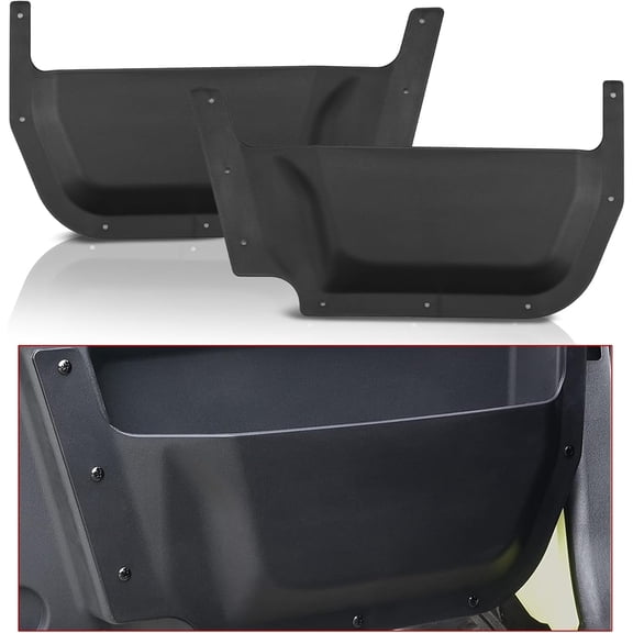 A & UTV PRO Front Door Pockets Storage for Yamaha Wolverine RMAX 2 1000 / RMAX 4 1000 2021 2022 2023 2024 2025, Interior Front Seat Door Pockets Box Accessories, 2PCS