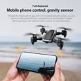 thumbnail image 4 of Bearachild Dron con WiFi de 2,4 Ghz, cuadricóptero plegable con Control remoto, fotografía aérea, avión con detección de gravedad, avión de Accesorios para drones aéreos, 4 of 6