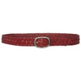 thumbnail image 3 of 1 1/4" Women's Braided Woven Leather Belt, 3 of 3