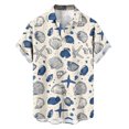 thumbnail image 4 of LONKITO Mens Shirts Short Sleeve Summer Casual Button Down Shirts for Vacation Beach Hawaiian, 4 of 6
