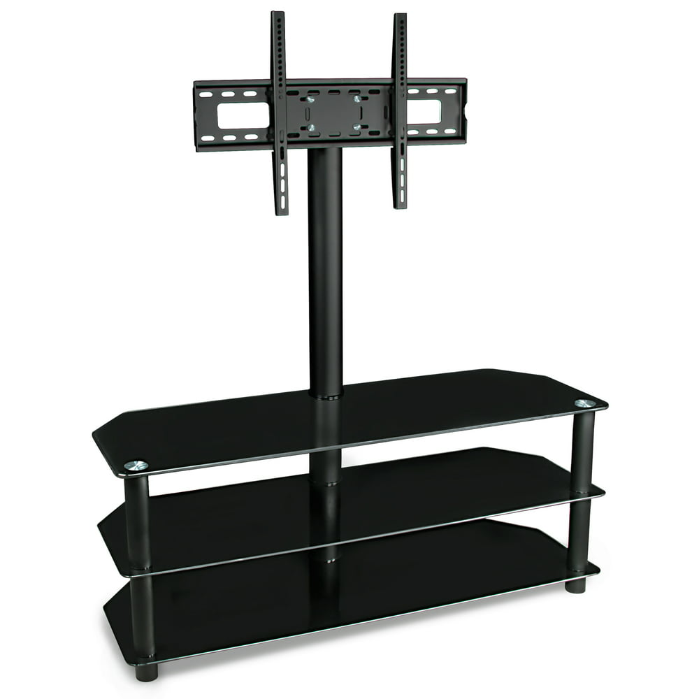 Mount It Tv Stand With Mount And Glass Shelving Living Room | Free Hot ...