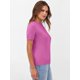 thumbnail image 5 of Jersey ANRABESS para mujer, mezcla de lana, cuello redondo y manga corta, 5 of 7