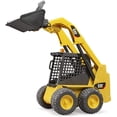 thumbnail image 4 of Bruder 09047 Caterpillar Skid Steer Forklift Loader Toy with Jackhammer and Accessories, 4 of 5