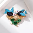 thumbnail image 4 of Stylish Alloy Bird Pin With Sturdy Plating Portable for Outfits Bags and Gift Giving, 4 of 8