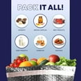 thumbnail image 3 of Pacron Insulated Box Liners 12x12x12 Inch 10-Pack - Self-Seal Thermal Shipping Bags - Durable Packaging Bags for Perishable items, Pharmaceuticals & Temperature-Sensitive goods, 3 of 7