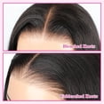 thumbnail image 4 of Peluca Negra de Mujer con Cabello Largo y Liso, Esponjosa y Resistente a la Presión, 4 of 10
