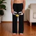 thumbnail image 5 of ATOGUTA Comfy Lounge Pants Boys Funny Graphic Sweatpants Athletic Sports Pants for Kids Size 4T-14, Black, 5 of 5