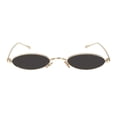 thumbnail image 4 of Gafas de Sol MEETSUN Vintage años 90, Montura Pequeña Ovalada de Metal, 4 of 6