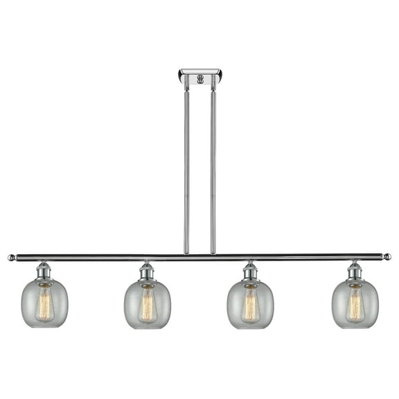 Innovations Lighting 516-4I Belfast Belfast 4 Light 48" Wide Linear Chandelier - Chrome