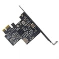 thumbnail image 5 of PCI-E 1X to Type-E + Type-C Expansion Card USB3.2 GEN2 10Gbps ASM3142 Chip PCI-E to USB-C Adapter for Desktop, 5 of 7