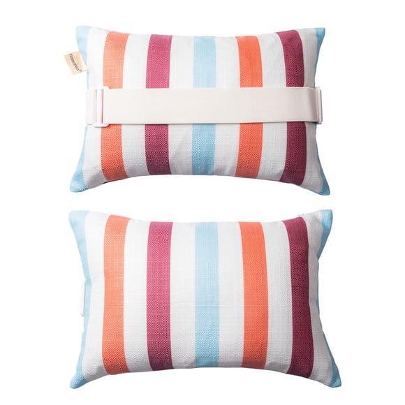 Almohada para Silla de Playa vmgreen Exterior con Correa Ajustable 2 Paquetes