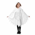 thumbnail image 3 of Zylarhe Kids Halloween Dancewear Jumpsuit for Stage Performances Party Events Playful Home Outfit White 3-4 Years, 3 of 8