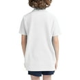 thumbnail image 2 of Hat and Beyond Kids Uniform Short Sleeve Stretch Soft Pique Polo T-Shirts, Sizes 4-20, 2 of 5